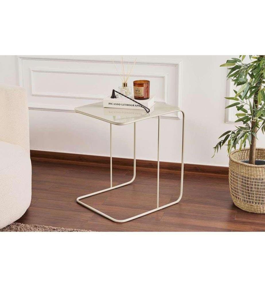 Beistelltisch – Taupe
