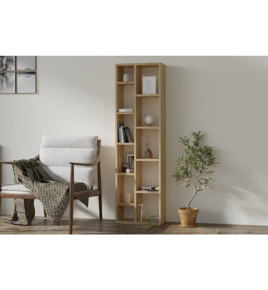 Bücherregal – Saphir-Eiche