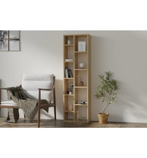 Bücherregal – Saphir-Eiche