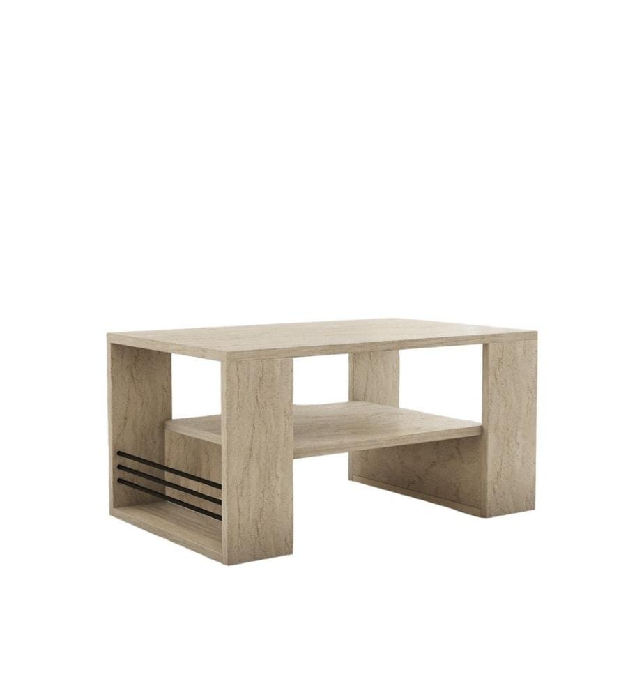 Couchtisch „Iris“ – Travertin