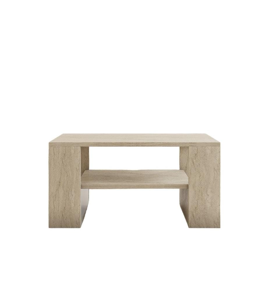 Couchtisch „Iris“ – Travertin