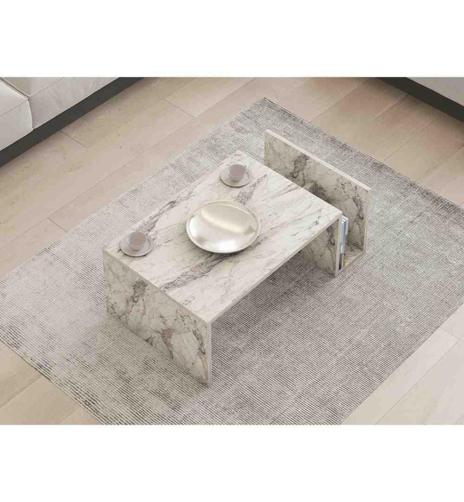 Couchtisch Memo – Marmor „Freesia“