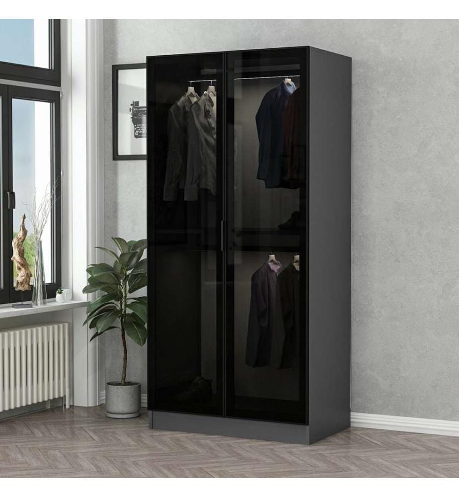 Schrank – Schwarz und Anthrazit