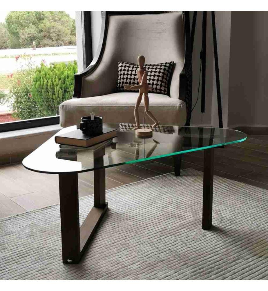 Couchtisch – Massives Nussbaumholz