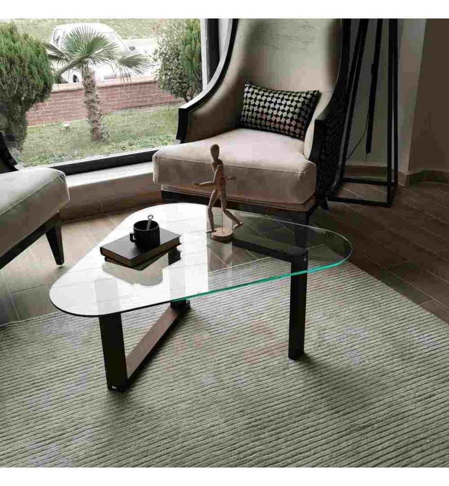 Couchtisch – Massives Nussbaumholz