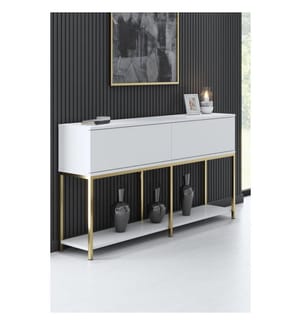 Konsole – Weiss und Gold
