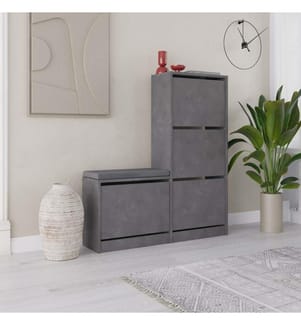 Schuhschrank – Grau