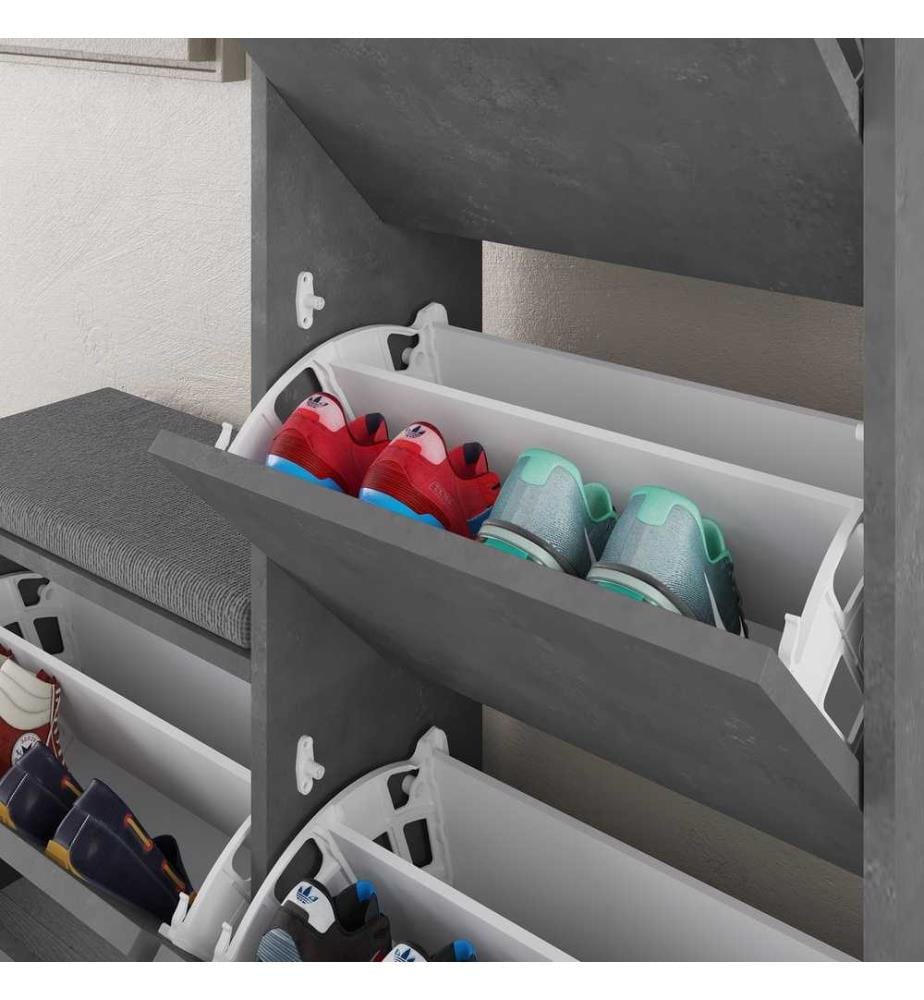 Schuhschrank – Grau