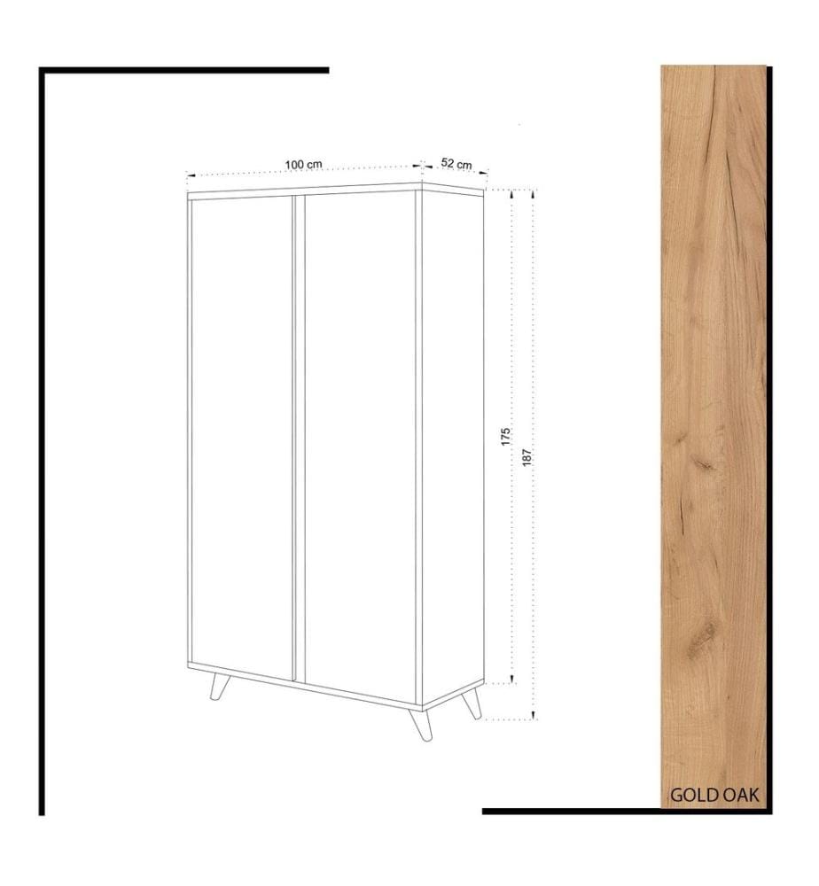Schrank – Weisse Eiche
