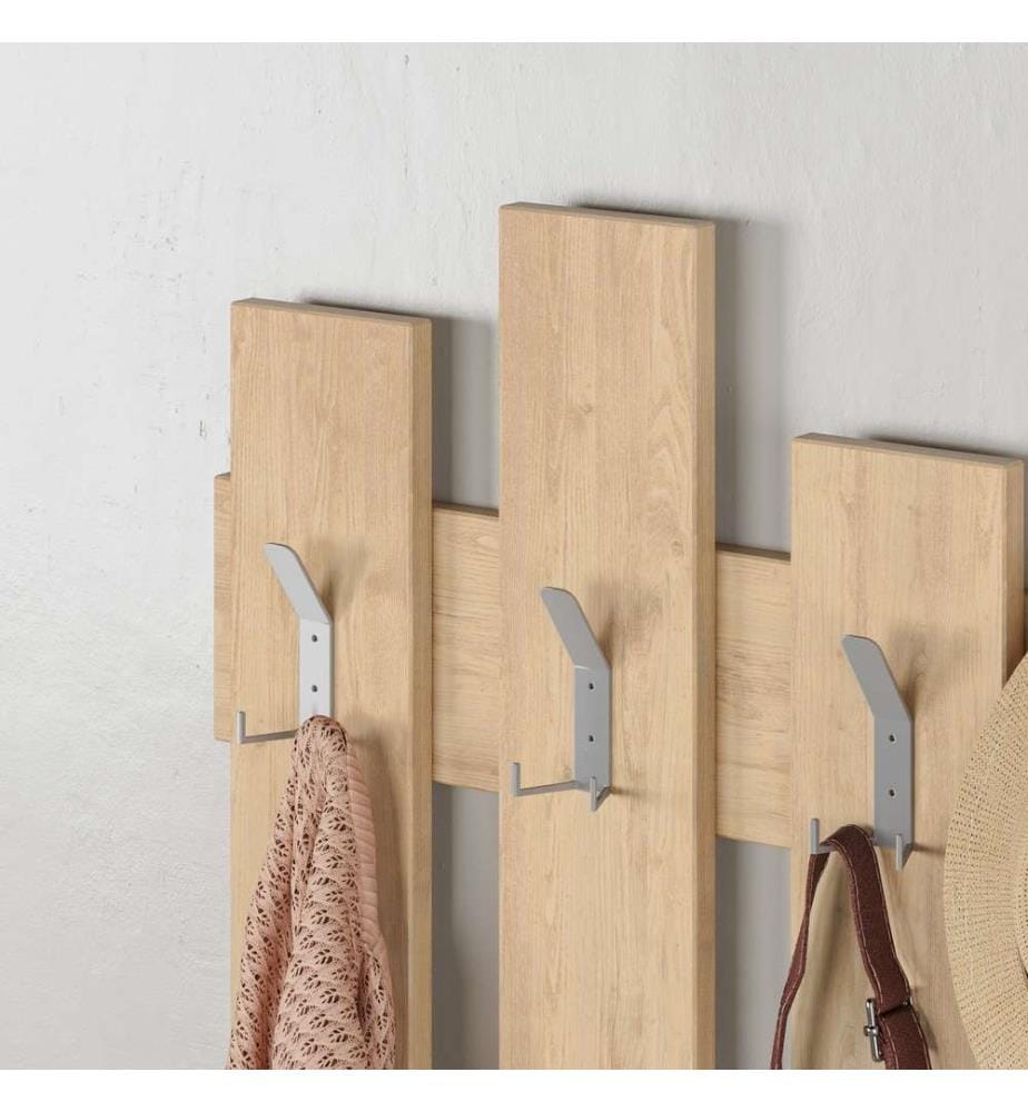 Wandgarderobe – Eiche