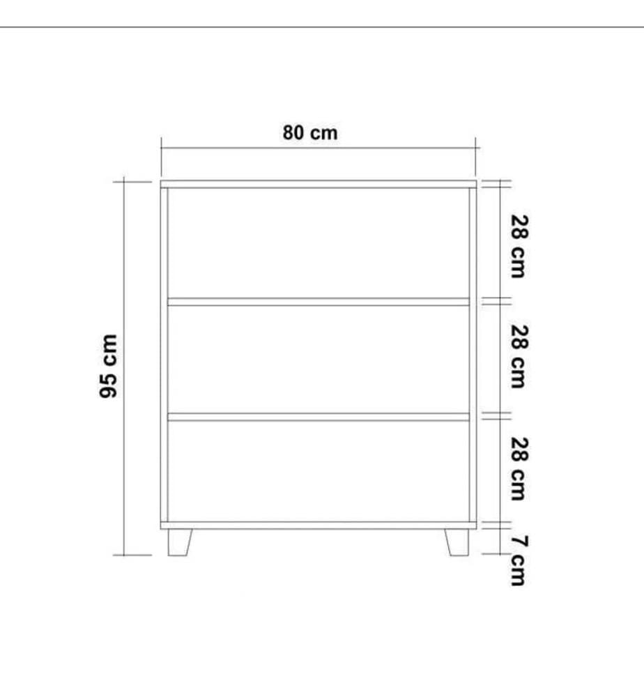 Commode - Pin atlantique