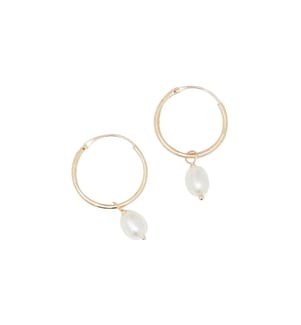 Ohrringe „Gama Perle“ – Gelbgold