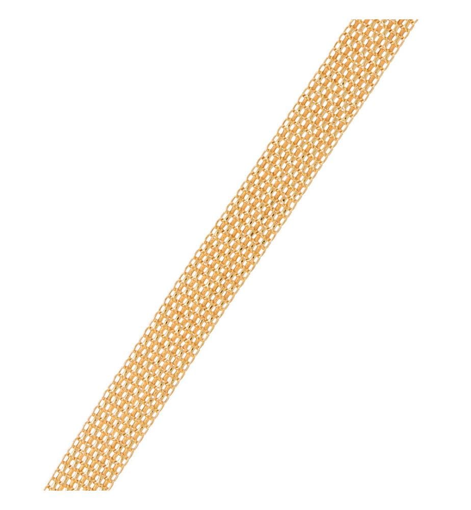 Armband Maille Calera Fermoir Bouée - Gelbgold 375/1000