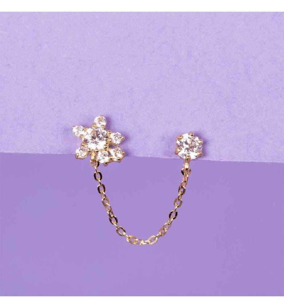 Ohrringe Duchesse - Gelbgold 375/1000