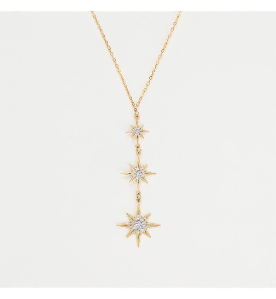 Collana Mon étoile - Oro giallo 375/1000