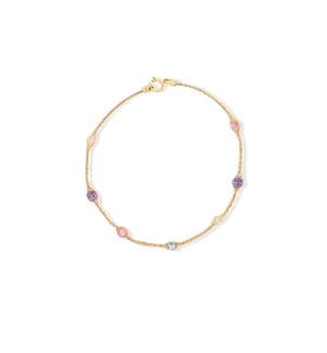 Armband „Constellation Pastel“ – Gelbgold