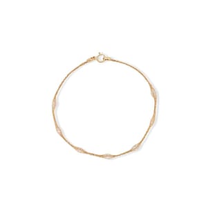 Armband „Éclat d'Amande“ – Gelbgold