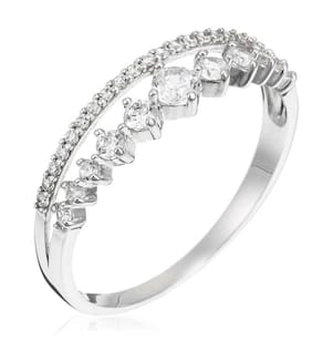 Ring Ma Reine - Weissgold 375/1000