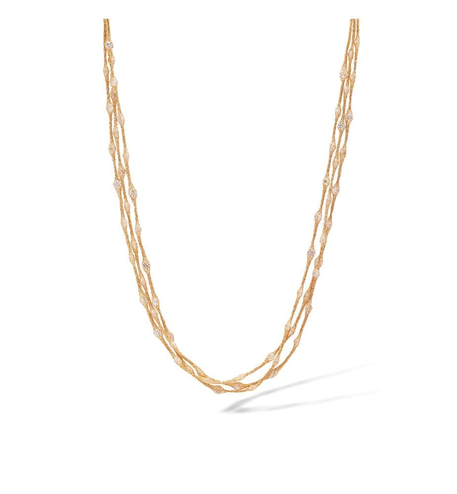 Collana "Pioggia di stelle" – Oro giallo