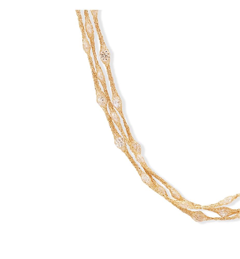 Collana "Pioggia di stelle" – Oro giallo