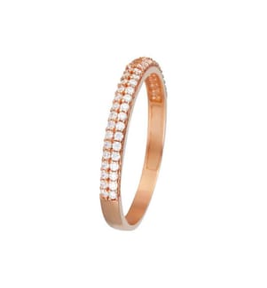 Ring Amour Innocent - Rotgold 375/1000 und Zirkonium