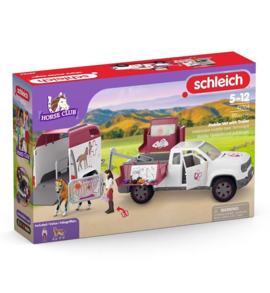 42704 - Sammelfigur Mobile Tierärztin mit Anhänger