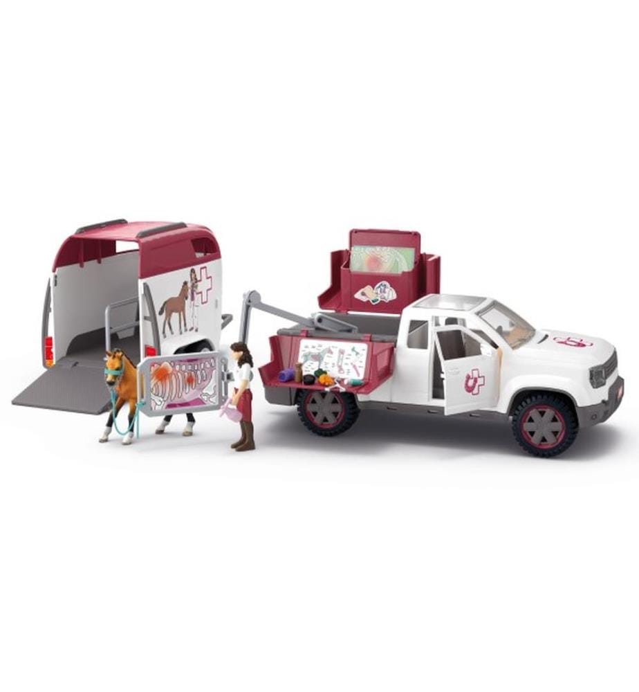 42704 - Sammelfigur Mobile Tierärztin mit Anhänger