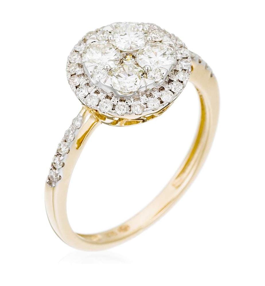 Bague Pompadour - Or Jaune 375/1000