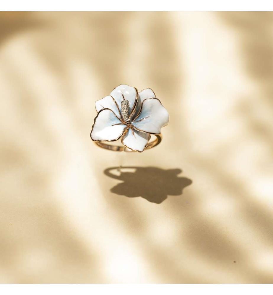 Bague Althaea - Or Rose 375/1000