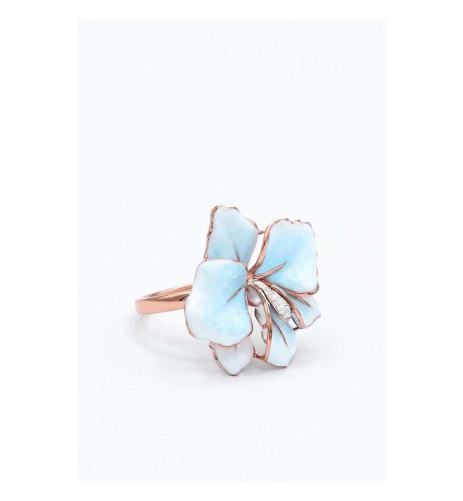 Bague Althaea - Or Rose 375/1000