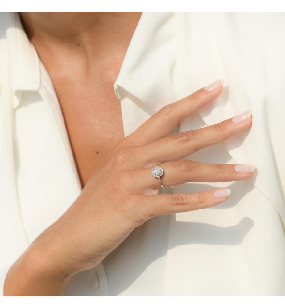 Ring Angel - Weissgold 375/1000