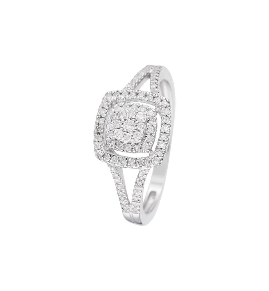 Ring Rosie - Weissgold 375/1000