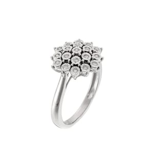 Ring Bouquet de Lumière - Silber