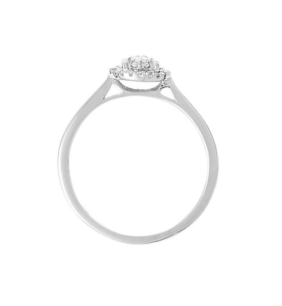 Ring Chamade - Weissgold 375/1000