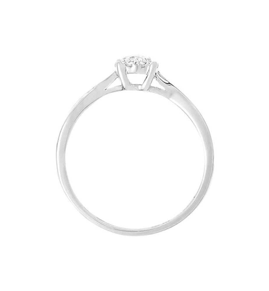 Ring Elisabeth - Weissgold 375/1000