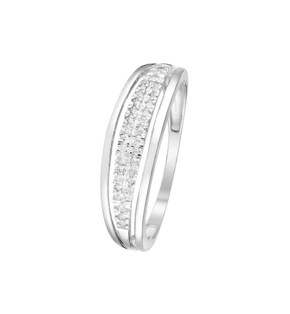 Ring Malia - Weissgold 375/1000