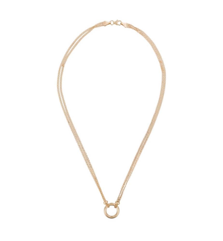 Halskette Round - Gelbgold - Gold