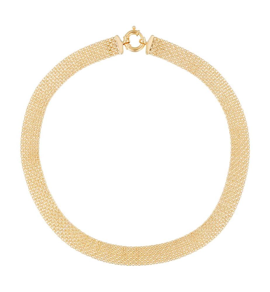 Halskette „Maille Plata“ – Ringverschluss