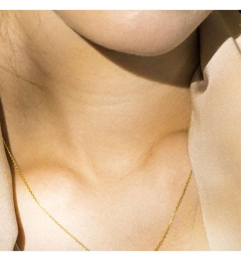 Colorama Citrin Peridot Halskette - Gelbgold 375/1000