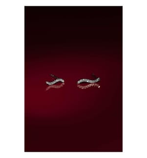 Ohrringe Douce Vague - Silber