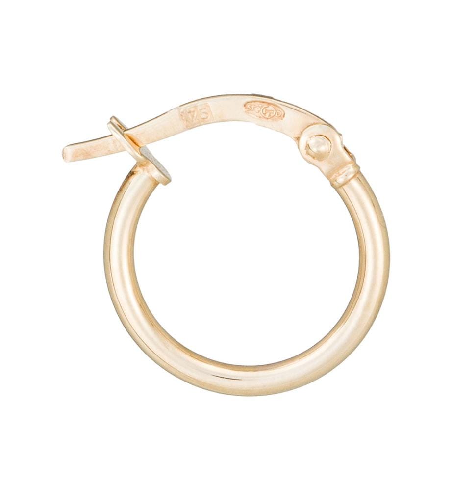 Ohrringe aus Gold Créoles Monoe Tube - Gold