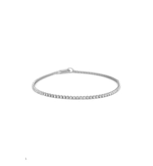 Armband Sublime Rivière - Weissgold 375/1000