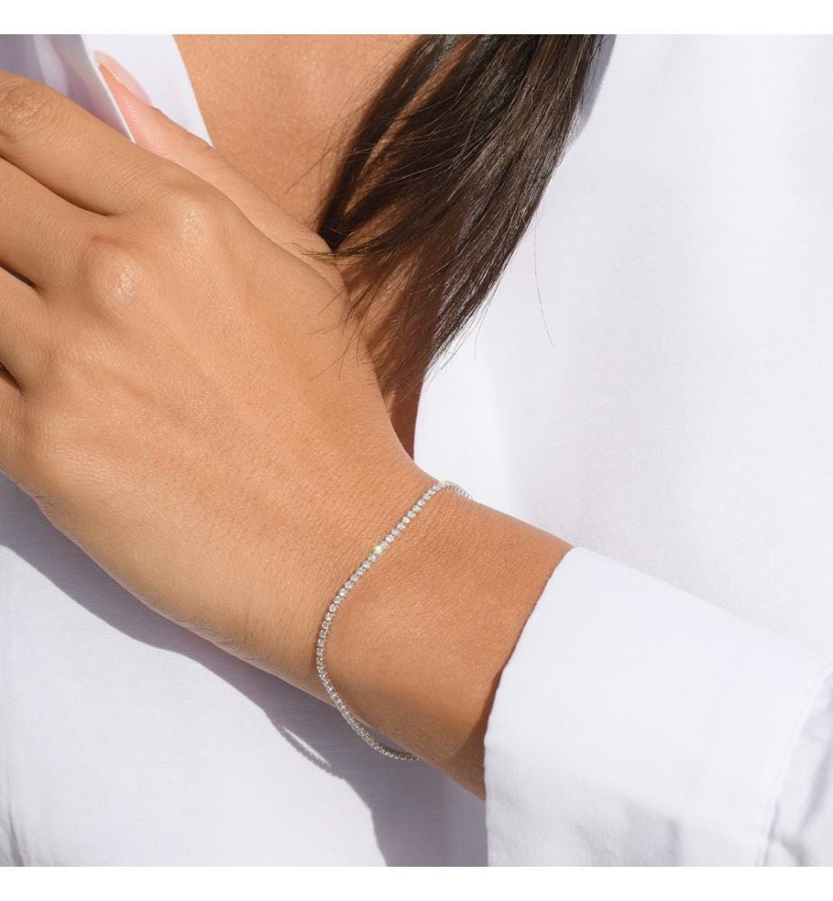 Armband Sublime Rivière - Weissgold 375/1000