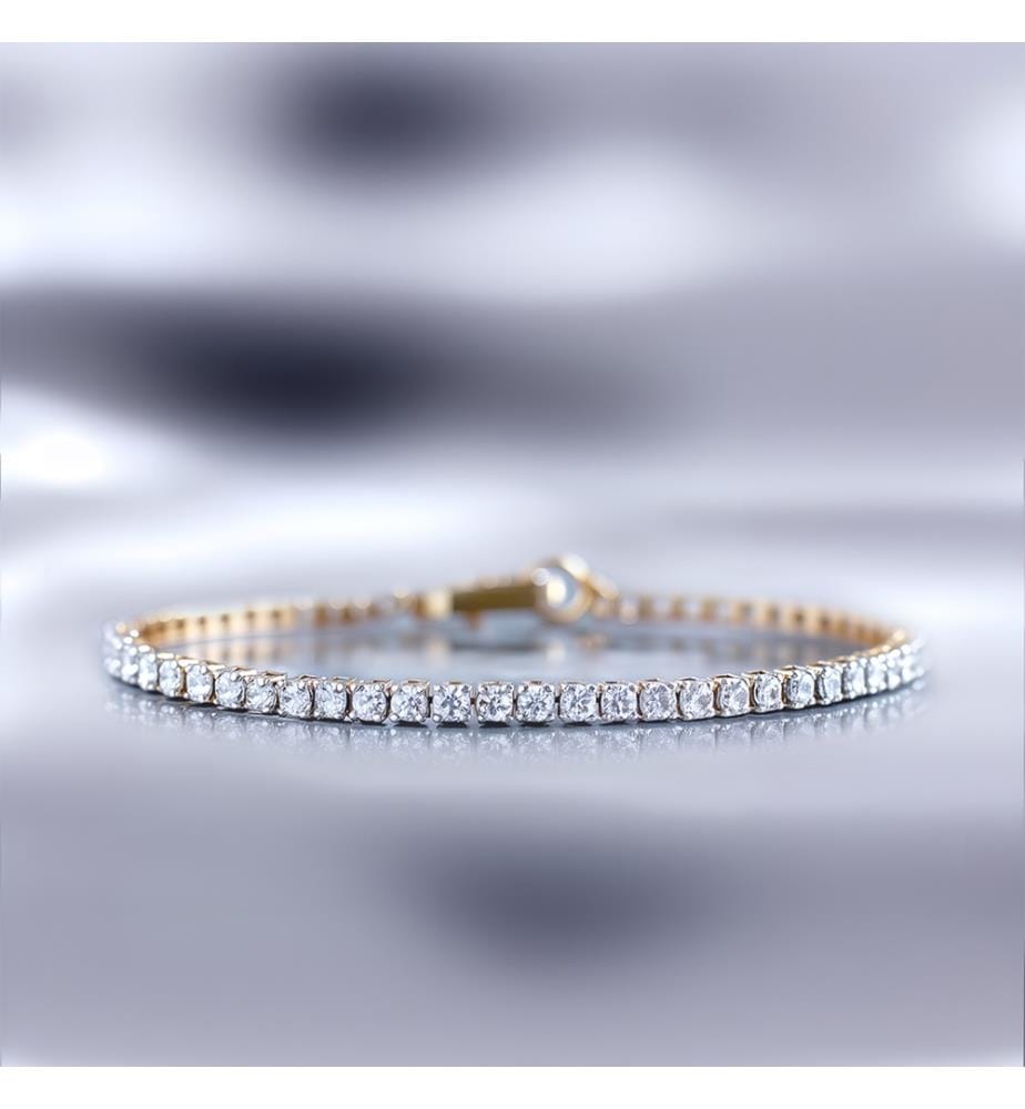 Sublime Rivière Armband - Gelbgold 375/1000