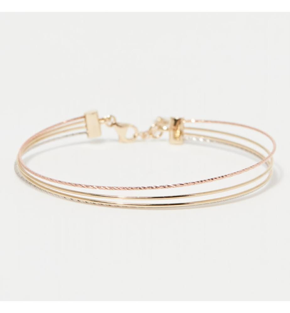 Armband Raymond - Tricolor Gold 375/1000