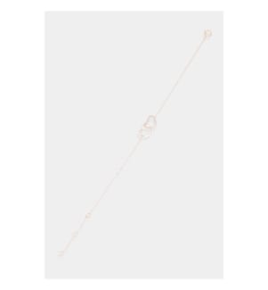 Armband Nie ohne dich - Rotgold 375/1000
