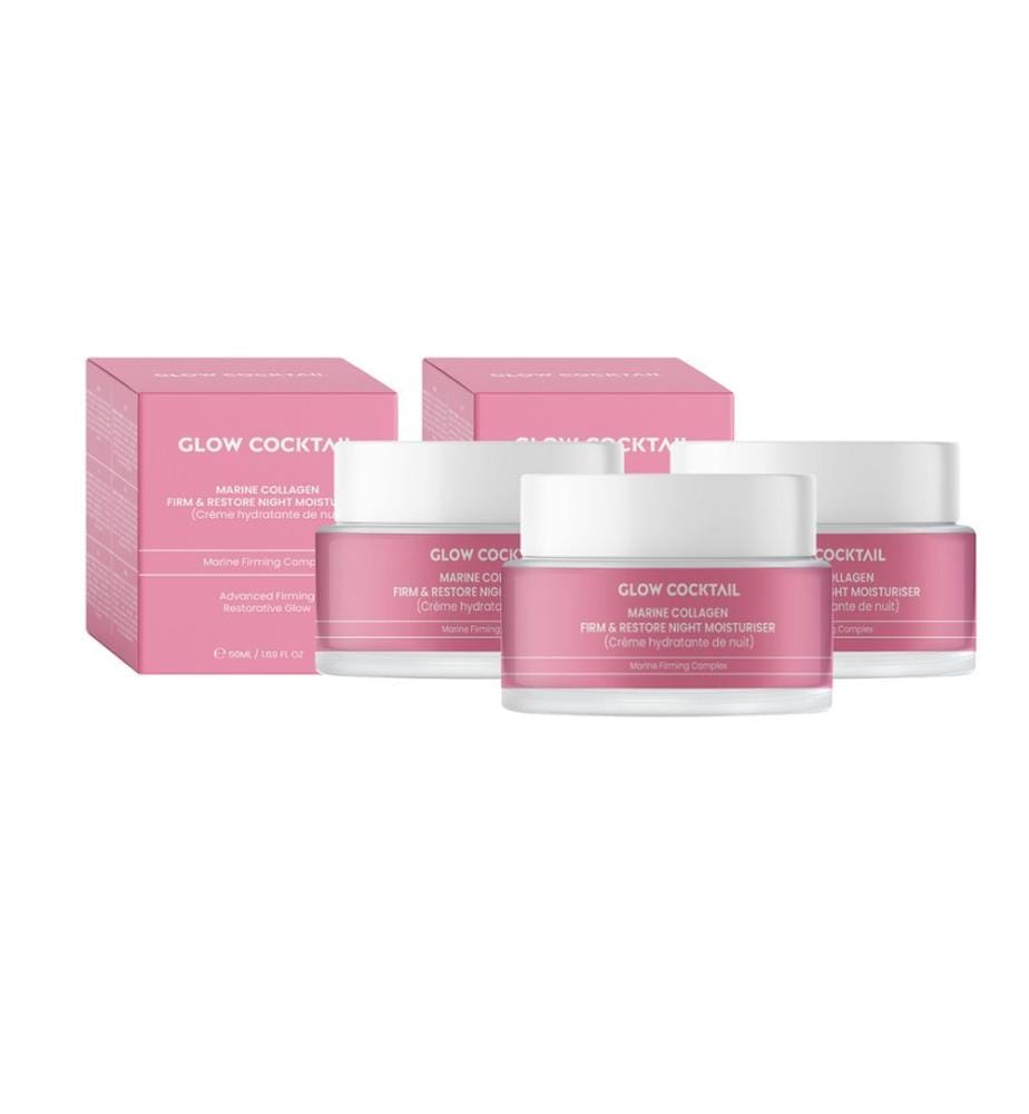 Marine Collagen Nachtcreme Straffend & Restore 3 x 50ml