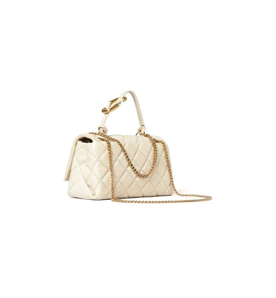 Sac à bandoulière à double chaîne - Blanc