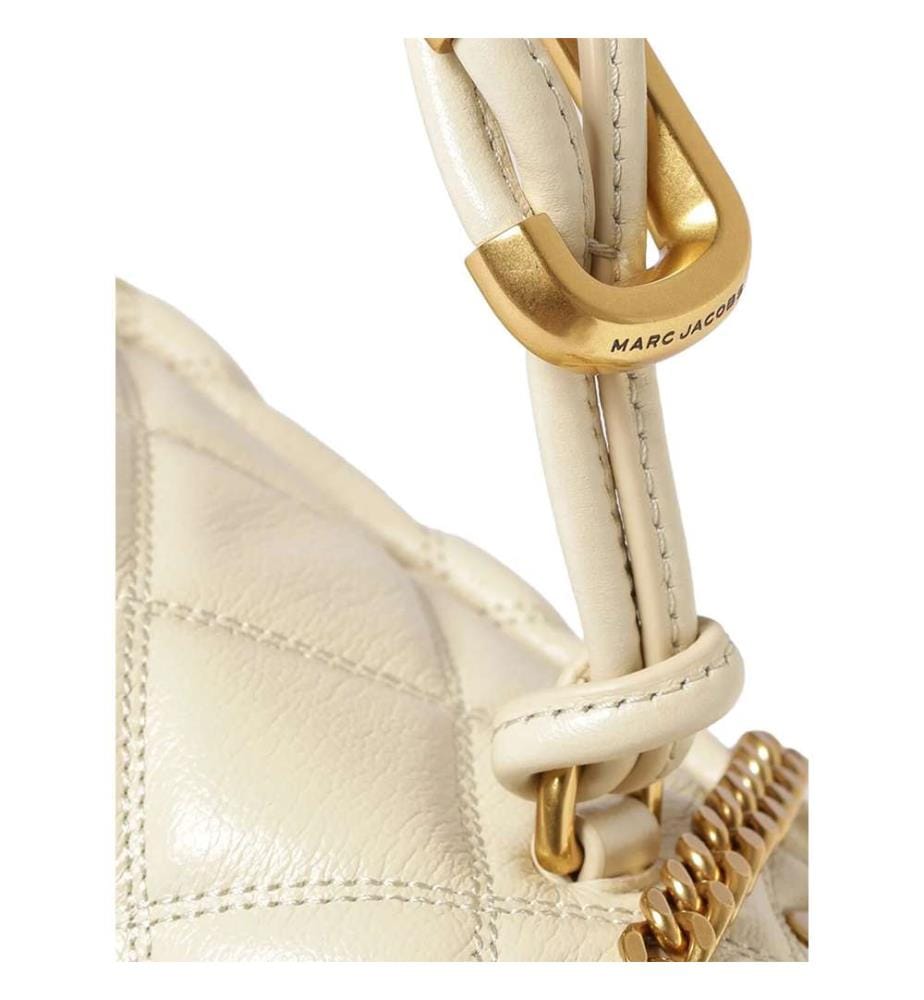 Sac à bandoulière à double chaîne - Blanc