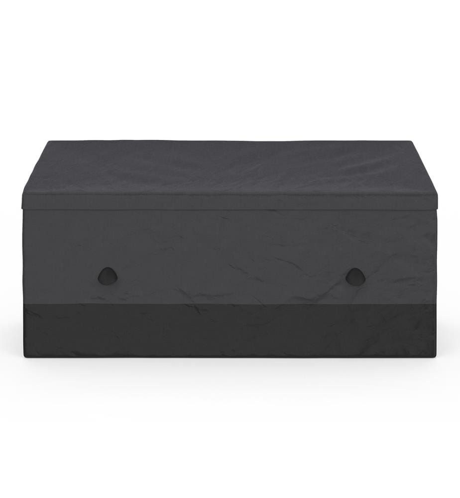 Box per esterni con telone 600L - Nero e grigio antracite